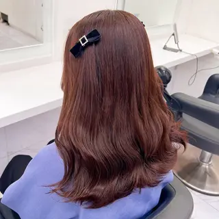 セミロング カラー 💖札幌カラー 指名No.1💖玲奈のヘアスタイル