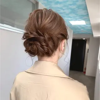 ヘアアレンジ 松井那津子 /ハイライトブリーチのヘアスタイル