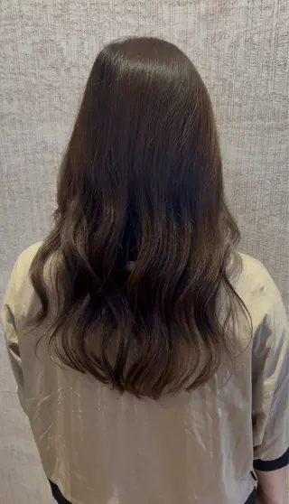 ミディアム 髪質改善【新宮】石川 周併ブリーチ毛OKのヘアスタイル