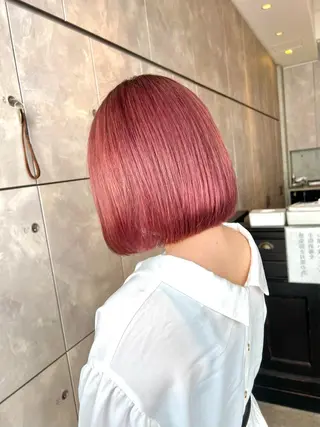 ミディアム カラー ヘアアレンジ 🌈インナーカラー ‘ショウマ’🌈のヘアスタイル