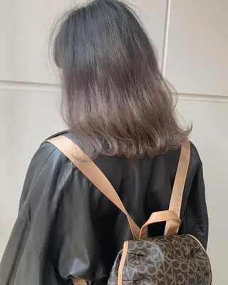 ミディアム カラー ヘアアレンジ 縮毛矯正 髪質改善寺坂雄飛💐のヘアスタイル