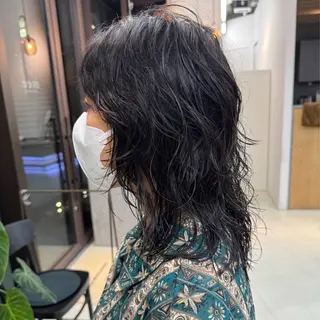 ミディアム パーマ ボブ/ショート /パーマ/shinのヘアスタイル