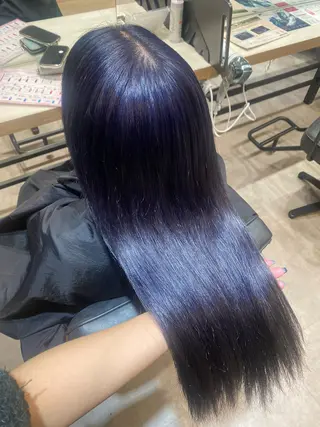 ロング 🌸cocomi🌸 透明感カラー🩶パリのヘアスタイル