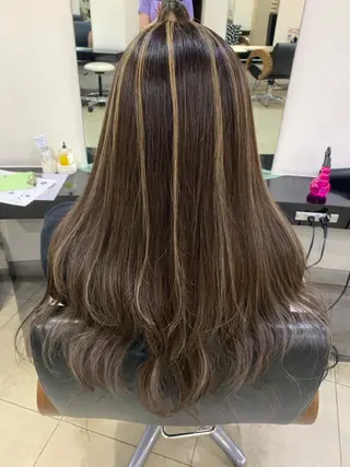 ロング カラー ✂️ 小倉ちか✂️のヘアスタイル