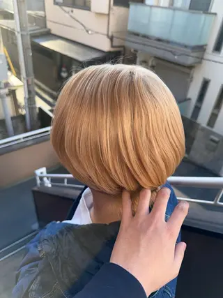 カラー メンズ ブリーチ×縮毛矯正 💫だいちのヘアスタイル