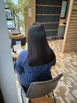 ロング カラー パーマ 🫧Ai/ ロロネー森ノ宮💖のヘアスタイル