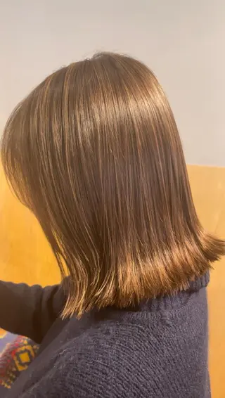ミディアム カラー 【美髪とカット】 AKIFUMIのヘアスタイル