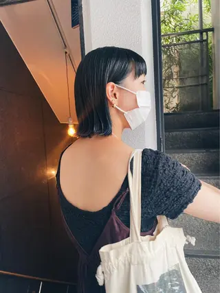 ミディアム 🌿ボブ パーマ高橋啓太🌿のヘアスタイル
