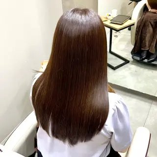 ロング おしゃれ染めで白髪を 染める/山口玲緒奈のヘアスタイル