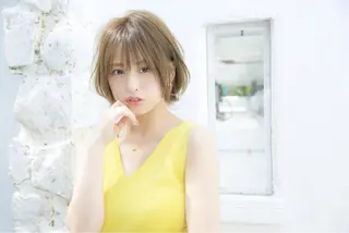 ショート カラー パーマ 代表 吉澤弘哲のヘアスタイル