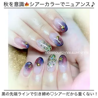 ネイル ネイル/耳つぼ /新ホワイトニングのネイルデザイン