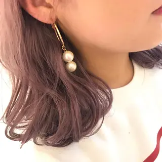 ミディアム 髪質改善 レイヤー Naoyaのヘアスタイル