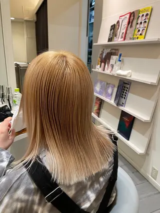 ミディアム FLAPPER所属・コテ巻きパーマ /パーマ/亀井のヘアスタイル