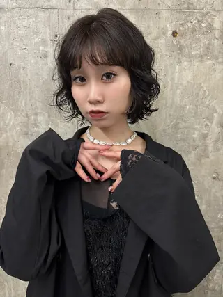 ショート カラー ひかり/透明感カラー /ボブのヘアスタイル