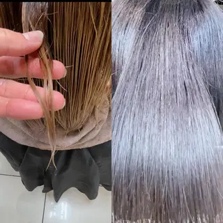 ミディアム カラー 💍美髪矯正💍 髪質改善・店長 伊藤のヘアスタイル