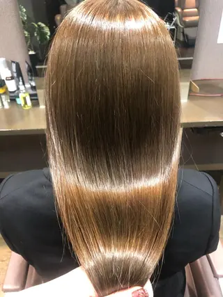 ロング カラー pep natsumiのヘアスタイル