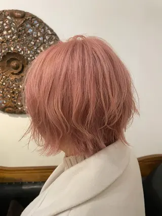 ショート カラー putri 副店長 岸本　拓真のヘアスタイル