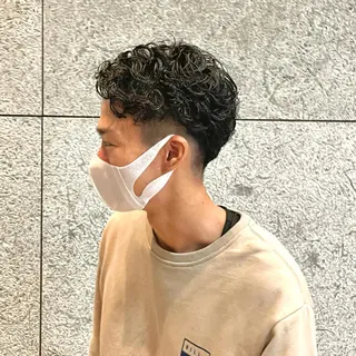 パーマ メンズ 🔥メンズショート 職人🔥大澤龍也のヘアスタイル
