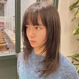 ミディアム 柏木 海斗のヘアスタイル