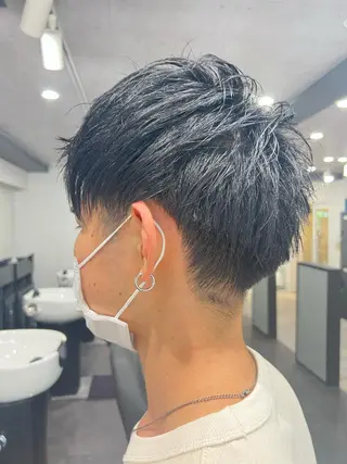 ショート メンズ ☀️ボブスタイル特化 大山あさひ☀️のヘアスタイル