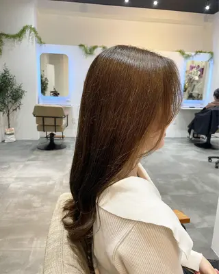 ロング カラー 似合わせスタイル🪮 🌿まなべさとみ🌿のヘアスタイル