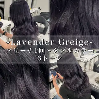 ロング カラー ヘアアレンジ 💓ブリーチ特化 透明感💓あい💓のヘアスタイル
