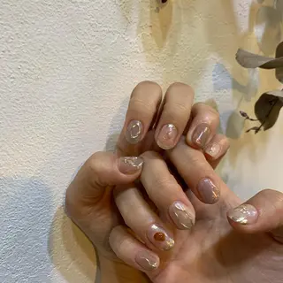 ネイル 新宿ニュアンスネイル makotoのネイルデザイン