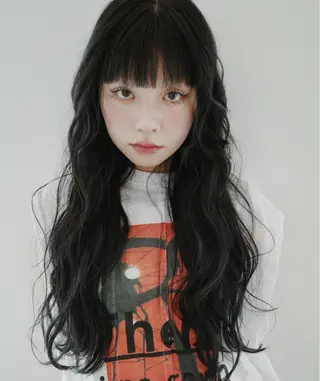 ロング パーマ hyuga/パーマ /ニュアンスパーマのヘアスタイル