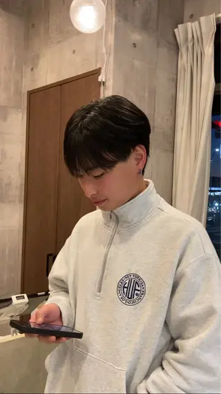 メンズ HairSalon Productions所属・ハマノ ミユのヘアスタイル