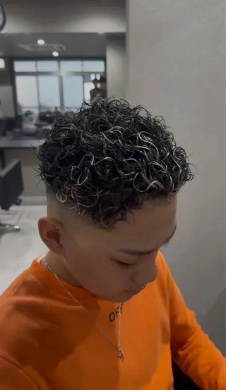 パーマ メンズ 川居大翔 /京都メンズ美容師のヘアスタイル