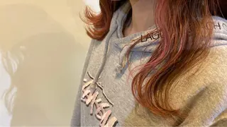ロング カラー デザインカラー モデル募集🌈のヘアスタイル