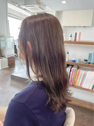 ロング カラー 韓国風◎　田中 勇也のヘアスタイル
