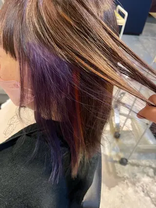 ミディアム 松倉 沙奈のヘアスタイル