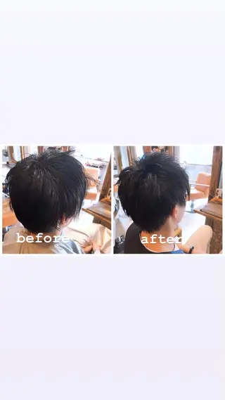メンズ 中村 優志のヘアスタイル