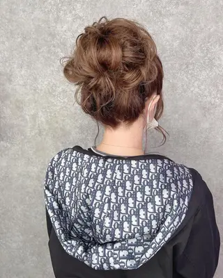 ロング カラー UNDER vr 【アンダーバー】のヘアスタイル