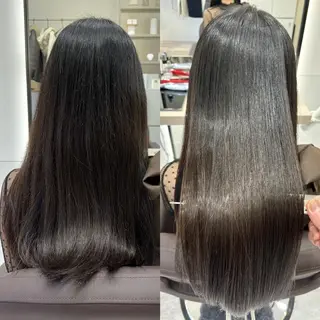 ロング EIGHT plum TOKIOリミテッドのヘアスタイル