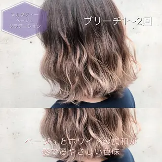 ミディアム カラー ヘアアレンジ ミニモお気に入り数 No.1宍戸雄弥のヘアスタイル