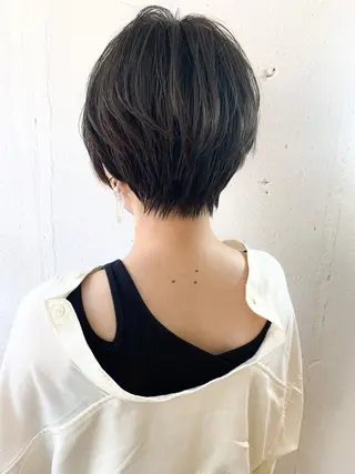 ショート ショート✨ボブ✨代表 新田見美仁のヘアスタイル