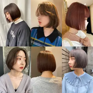 ショート カラー Pia ツボイ ケイタのヘアスタイル