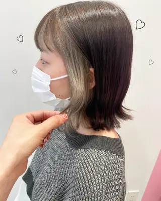 ショート カラー 新宿駅近♡個室 ♡関口三都季🌜のヘアスタイル