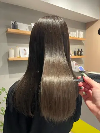 ロング カラー タカノ ノゾミのヘアスタイル