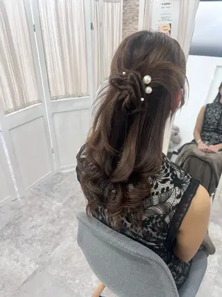 ヘアアレンジ 玉城 里奈のマツエク・マツパデザイン