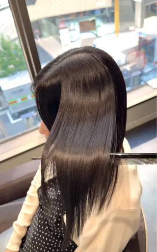 セミロング カラー 🪞美髪レイヤー特化 🪞青木のヘアスタイル
