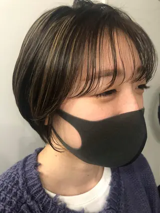 ショート 片山美穂 心斎橋・なんばのヘアスタイル