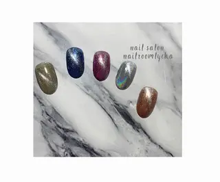 ネイル ﾈｲﾙﾙｰﾑﾘｯｶ 𝐦𝐚𝐲𝐮のネイルデザイン