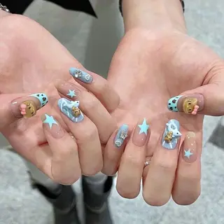 ネイル Sora nail 長さ出し専門店のネイルデザイン