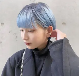 ロング カラー パーマ ヘアアレンジ メンズ キッズ ネイル アイブロウ マツエク・マツパ カラーソムリエ認定 茶屋町Eir岩本のヘアスタイル