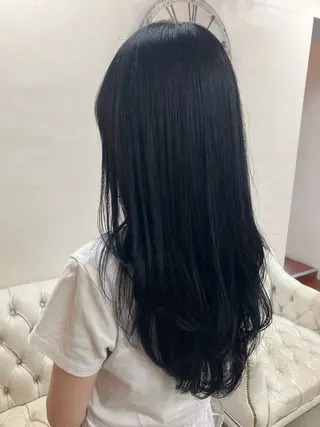 ロング 似合わせ×透明感 カラー🤍MAOのヘアスタイル