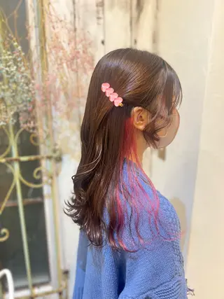 ロング カラー 艶髪カラー️🫧 髪質改善特化👒莉子のヘアスタイル