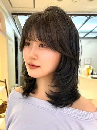 ショート カラー 韓国系レイヤー特化 hiroのヘアスタイル